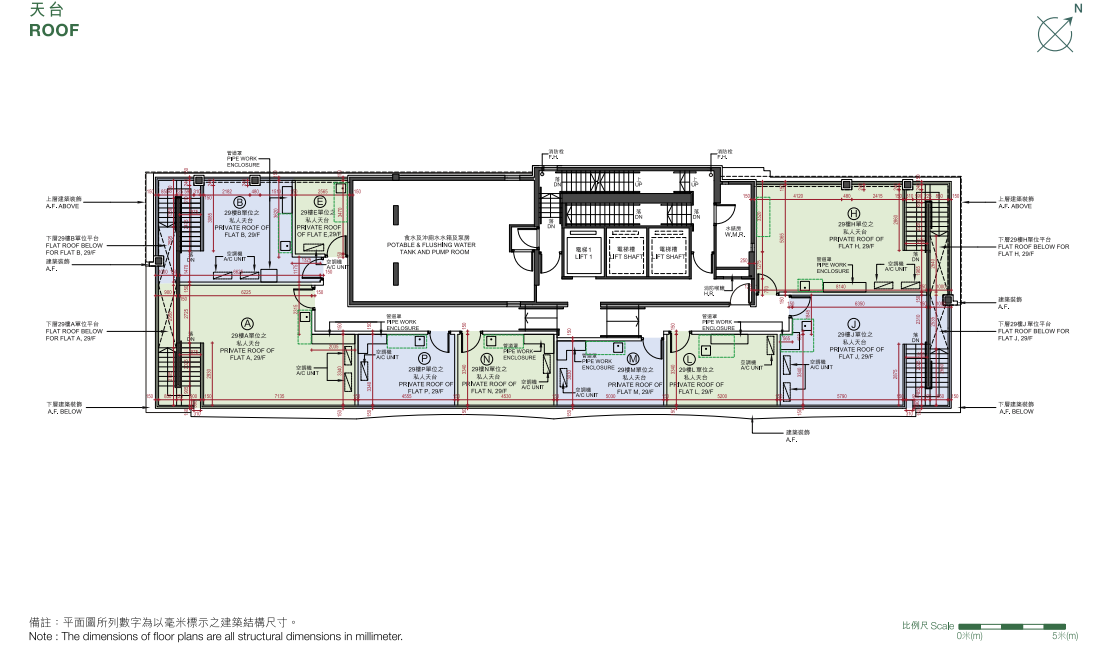 必嘉坊·曦匯 平面圖則 樓層平面